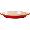 imageLe Creuset Enameled Cast Iron Signature Oval Baker 3 qt CeriseFlame