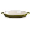 imageLe Creuset Enameled Cast Iron Signature Oval Baker 3 qt CeriseOlive