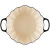 imageLe Creuset Enameled Cast Iron Signature Pumpkin Cocotte 4 qt Licorice