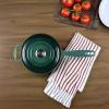 imageLe Creuset Enameled Cast Iron Signature Saucepan 225 qt CeriseArtichaut