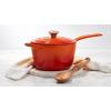 imageLe Creuset Enameled Cast Iron Signature Saucepan 225 qt CeriseFlame