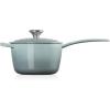 imageLe Creuset Enameled Cast Iron Signature Saucepan 225 qt CeriseSea Salt