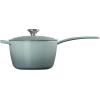 imageLe Creuset Enameled Cast Iron Signature Saucepan 225 qt CeriseSea Salt