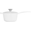 imageLe Creuset Enameled Cast Iron Signature Saucepan 225 qt CeriseWhite