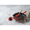 imageLe Creuset Enameled Cast Iron Signature Square Skillet Grill 1025quot CeriseCerise