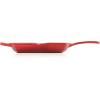 imageLe Creuset Enameled Cast Iron Signature Square Skillet Grill 1025quot CeriseCerise