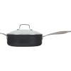 imageLe Creuset Essential Nonstick Ceramic Saut Pan with Glass Lid 4  qt