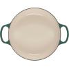 imageLe Creuset Olive Branch Collection Enameled Cast Iron Signature Braiser 35 qt Artichaut with Embossed LidArtichaut