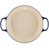 imageLe Creuset Olive Branch Collection Enameled Cast Iron Signature Braiser 35 qt Artichaut with Embossed LidIndigo