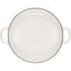 imageLe Creuset Signature Enameled Cast Iron Petal Braiser 225qt White wGold KnobWhite
