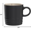 imageLe Creuset Stoneware Espresso Mug 3 oz Sea SaltLicorice