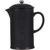 imageLe Creuset Stoneware French Press 34 oz FlameLicorice