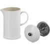 imageLe Creuset Stoneware French Press 34 oz FlameWhite