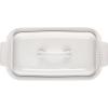 imageLe Creuset Stoneware Heritage Butter Dish CaribbeanWhite