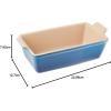 imageLe Creuset Stoneware Heritage Loaf Pan 9quot x 5quot x 3quot 15 qt CeriseMarseille