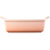 imageLe Creuset Stoneware Heritage Loaf Pan 9quot x 5quot x 3quot 15 qt CerisePeche