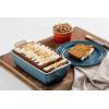 imageLe Creuset Stoneware Heritage Loaf Pan 9quot x 5quot x 3quot 15 qt CerisePeche