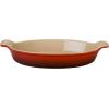 imageLe Creuset Stoneware Heritage Oval Au Gratin 17 qt 1125quot CeriseCerise