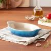 imageLe Creuset Stoneware Heritage Oval Au Gratin 17 qt 1125quot CeriseMarseille