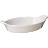 imageLe Creuset Stoneware Heritage Oval Au Gratin 17 qt 1125quot CeriseWhite