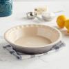 imageLe Creuset Stoneware Heritage Pie Dish 9quot PecheOyster