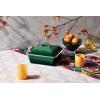 imageLe Creuset Stoneware Heritage Shallow Square Casserole 2qt 9quot LicoriceArtichaut