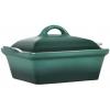 imageLe Creuset Stoneware Heritage Shallow Square Casserole 2qt 9quot LicoriceArtichaut