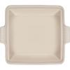 imageLe Creuset Stoneware Heritage Shallow Square Casserole 2qt 9quot LicoriceShallot