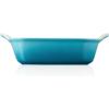 imageLe Creuset Stoneware Heritage Square Dish 3 qt 9quot OysterCaribbean