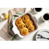 imageLe Creuset Stoneware Heritage Square Dish 3 qt 9quot OysterSea Salt