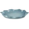 imageLe Creuset Stoneware Iris Collection Serving Platter 14quot ArtichautSea Salt