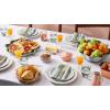 imageLe Creuset Stoneware Iris Serving Platter 14quot MeringueMeringue