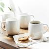 imageLe Creuset Stoneware Set of 4 Heritage Mugs 13 oz each Shell PinkMeringue