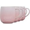 imageLe Creuset Stoneware Set of 4 Heritage Mugs 13 oz each Shell PinkShell Pink