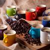 imageLe Creuset Stoneware Set of 6 London Mugs 12 oz Each MultiColorCerise
