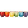 imageLe Creuset Stoneware Set of 6 London Mugs 12 oz Each MultiColorMulticolor