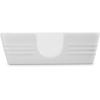 imageLe Creuset Stoneware Signature Cocktail Napkin Holder 6 quot ShallotWhite
