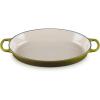 imageLe Creuset Enameled Cast Iron Signature Oval Baker 3 qt CeriseOlive