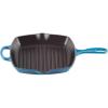 imageLe Creuset Enameled Cast Iron Signature Square Skillet Grill 1025quot CeriseMarseille