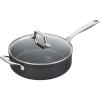 imageLe Creuset Essential Nonstick Ceramic Saut Pan with Glass Lid 4  qt