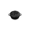 imageLe Creuset Stoneware Figural Pumpkin Petite Cocotte 12 oz Licorice