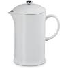 imageLe Creuset Stoneware French Press 34 oz FlameWhite
