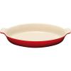 imageLe Creuset Stoneware Heritage Oval Au Gratin 17 qt 1125quot CeriseCerise
