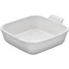 imageLe Creuset Stoneware Heritage Square Dish 3 qt 9quot OysterWhite