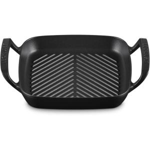 imageLe Creuset Alpine Outdoor Collection Enameled Cast Iron Skillet 10quotSquare Grill