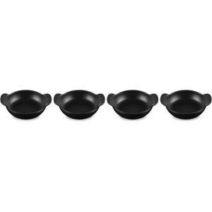 imageLe Creuset Enameled Cast Iron Gourmand Collection Set of 4 Mini Skillet 3 qt Matte BlackMini Braiser