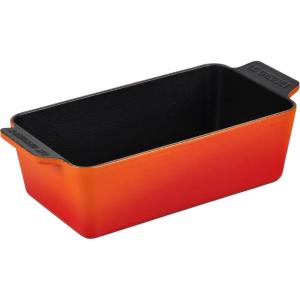 imageLe Creuset Enameled Cast Iron Signature Loaf Pan 2qt CaribbeanFlame