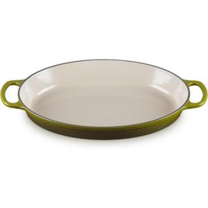 imageLe Creuset Enameled Cast Iron Signature Oval Baker 3 qt CeriseOlive