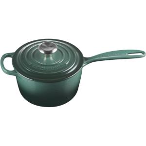 imageLe Creuset Enameled Cast Iron Signature Saucepan 225 qt CeriseArtichaut