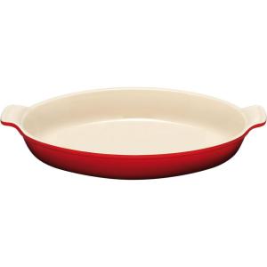 imageLe Creuset Stoneware Heritage Oval Au Gratin 17 qt 1125quot CeriseCerise